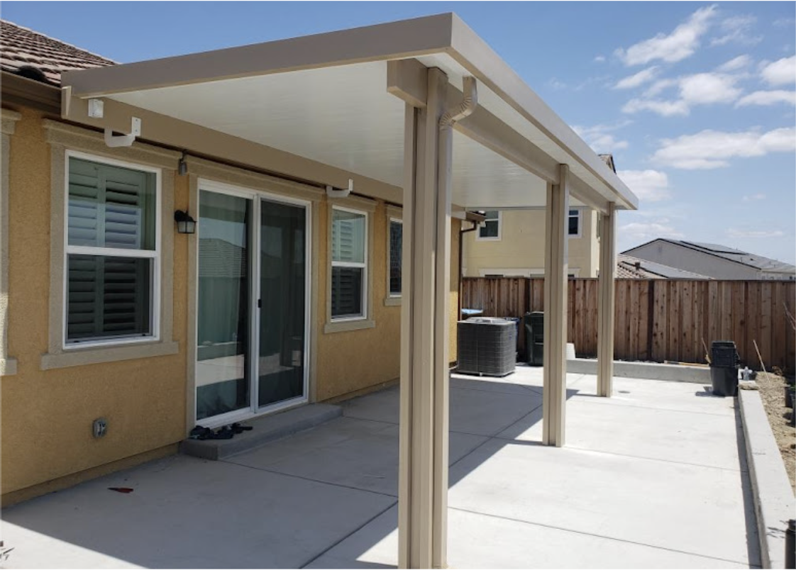 Attached Solid Patio Cover