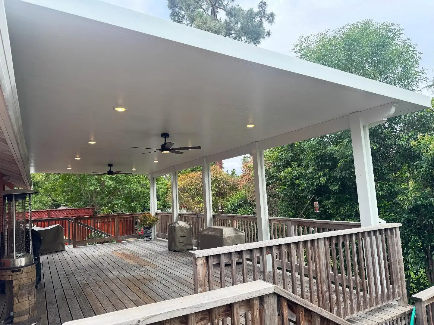 Elevated Deck Cover in Concord, CA