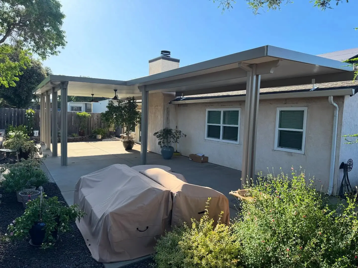 Wraparound Gray Cover in Antioch, CA